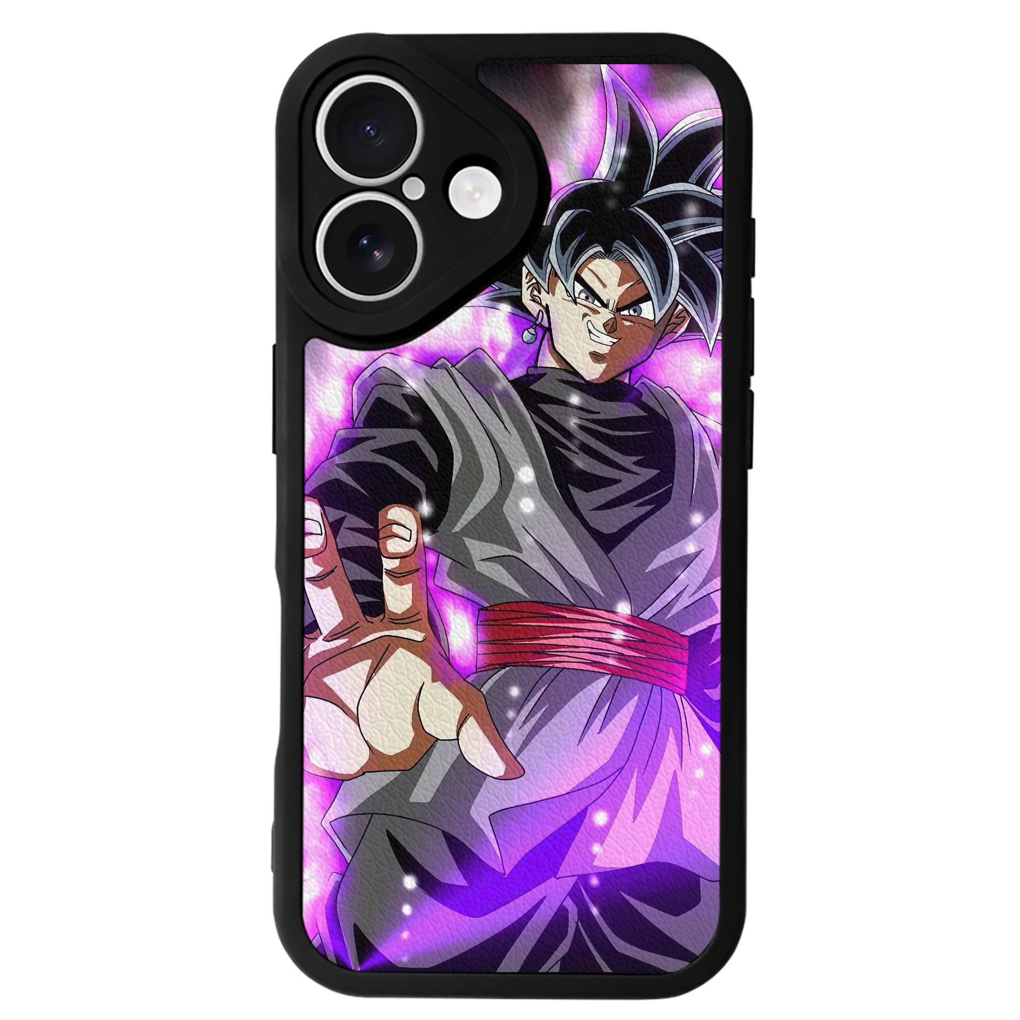 （画像用） ドラゴンボール DRAGON BALL 【iPhone 16シリーズ対応】シリコンスマホケース（レザー調） 材質：シリコン